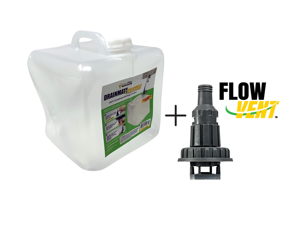 Starter Kit (Oil Drain Bag + Attachment) ValvoMax Oil Drain System